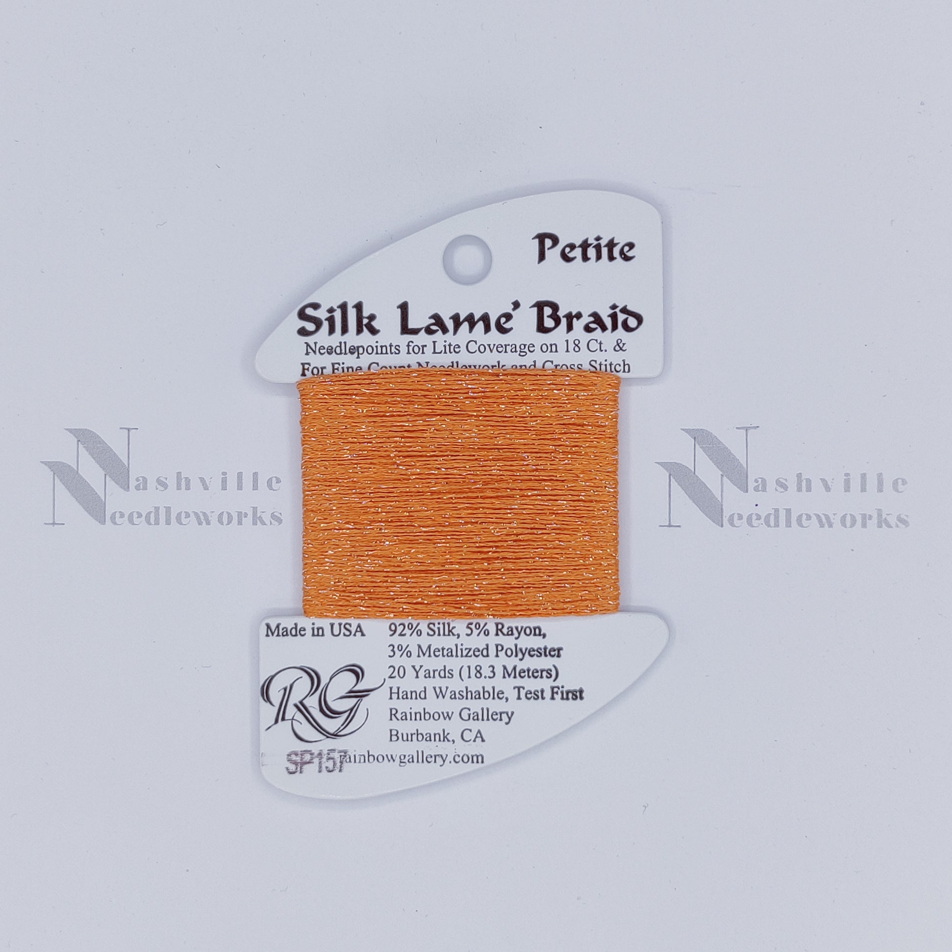 Petite Silk Lame - SP157 Tangelo