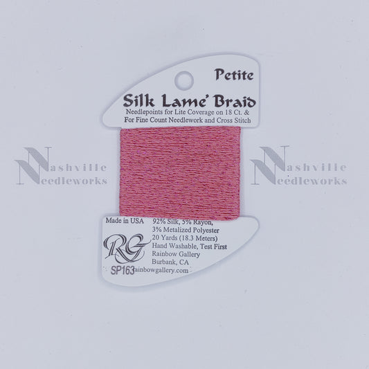 Petite Silk Lame - SP163 Medium Rose