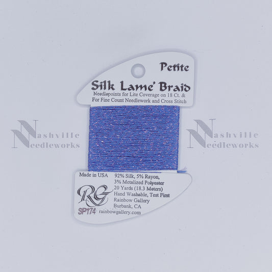 Petite Silk Lame - SP174 Periwinkle