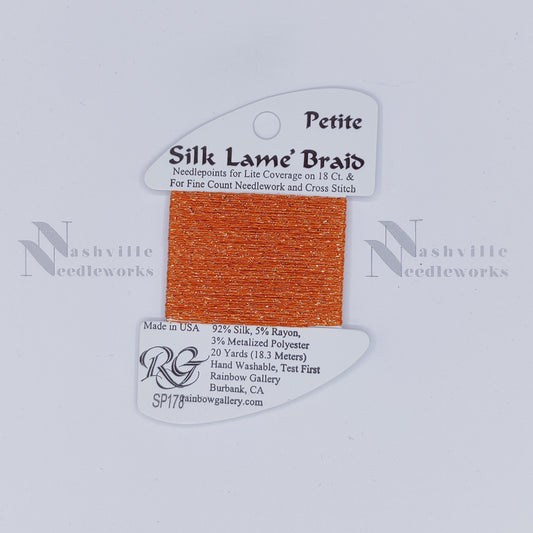 Petite Silk Lame- SP178 Persimmon