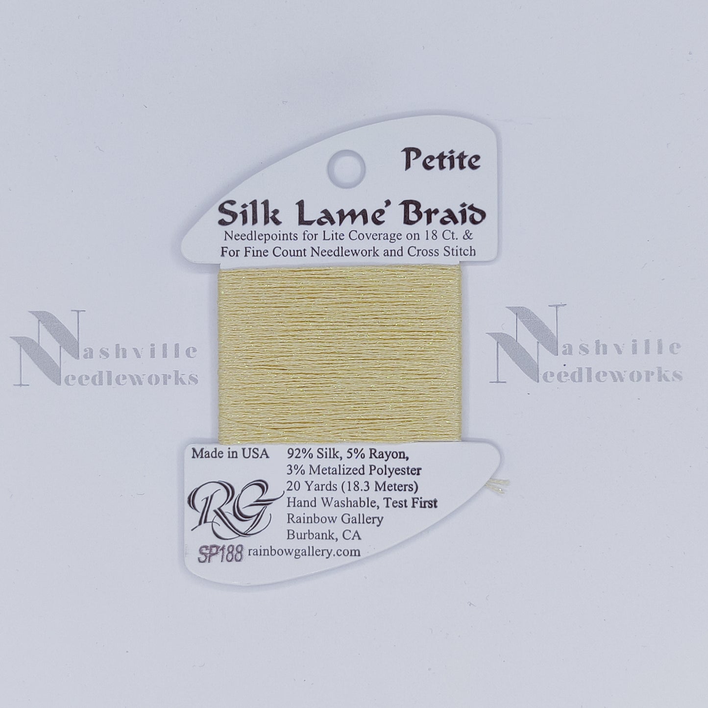 Petite Silk Lame - SP188 Vanilla