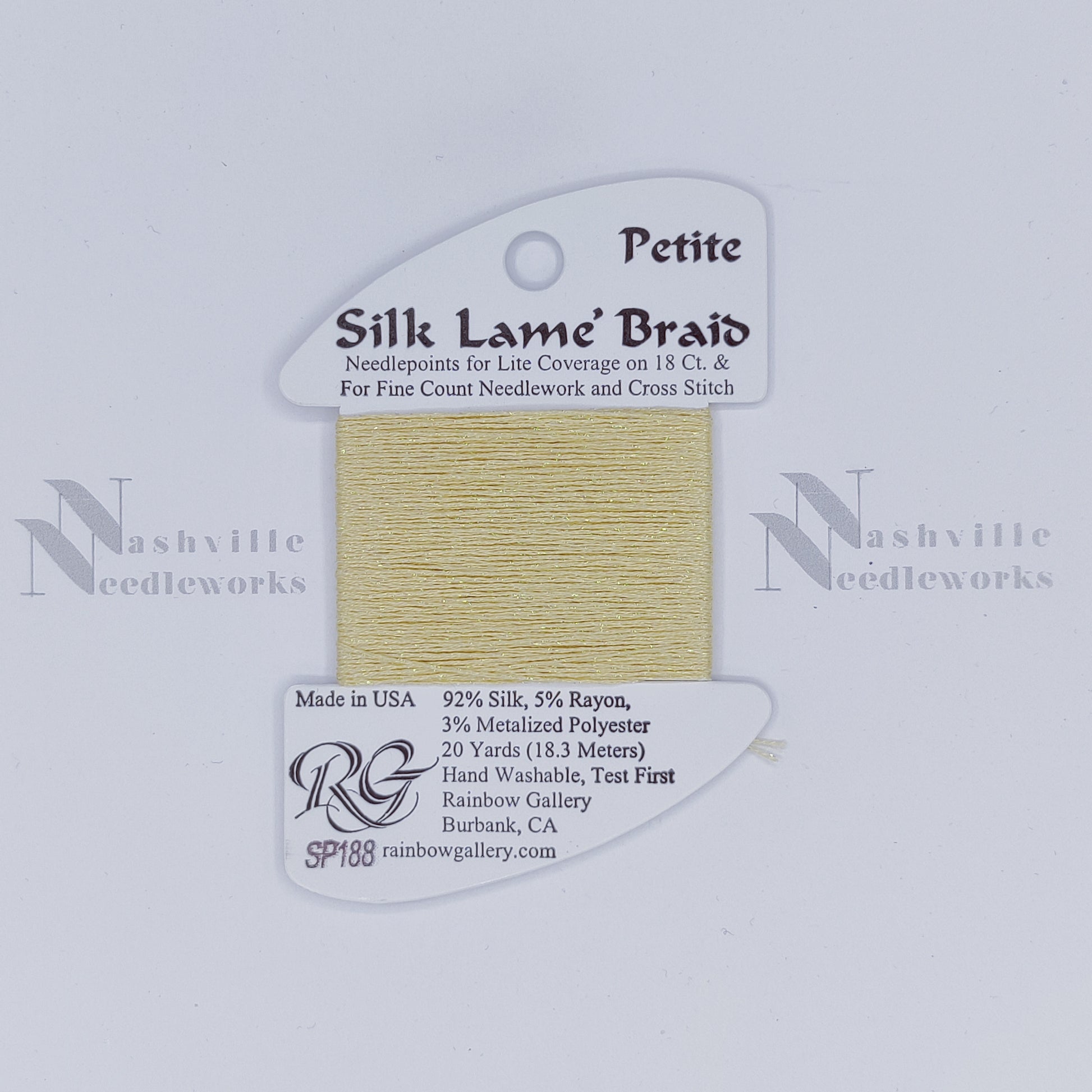 Petite Silk Lame - SP188 Vanilla