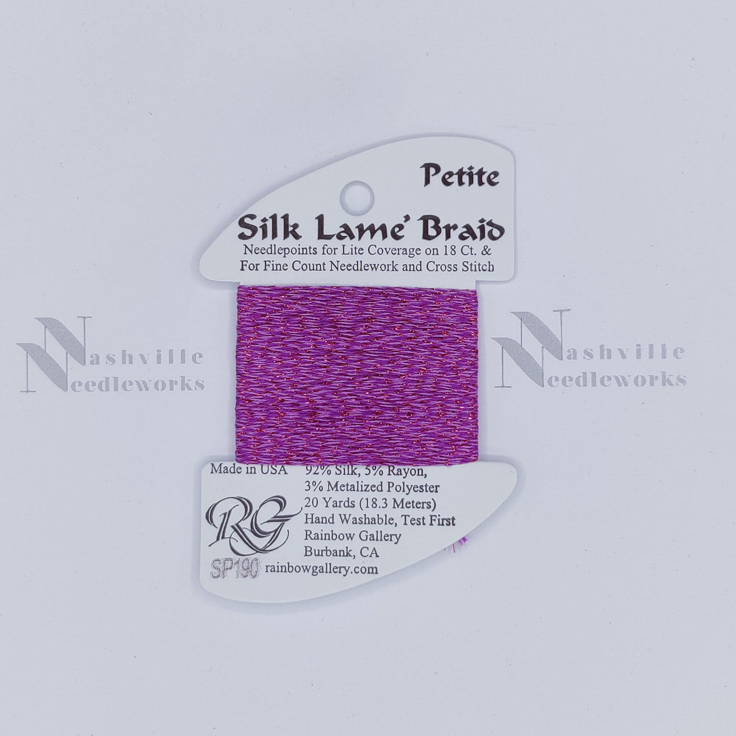 Petite Silk Lame - SP190 Purple Orchid