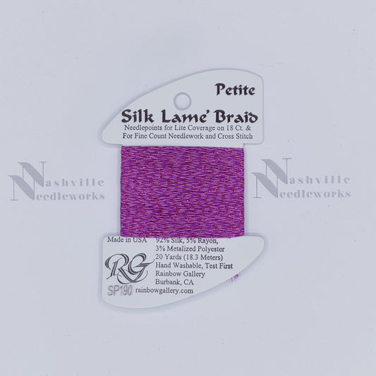 Petite Silk Lame - SP190 Purple Orchid