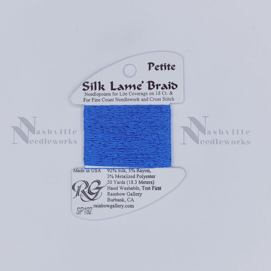 Petite Silk Lame - SP192 Bluebird