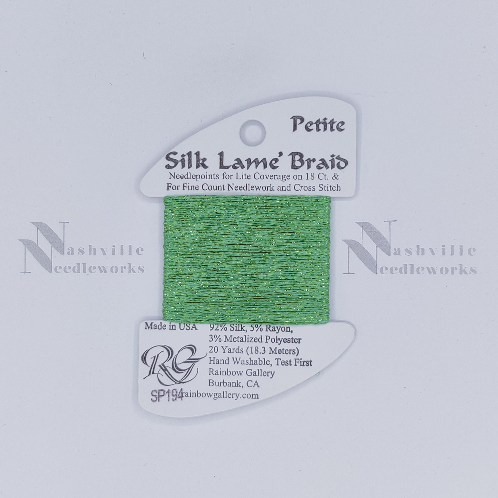 Petite Silk Lame - SP194 Green Briar
