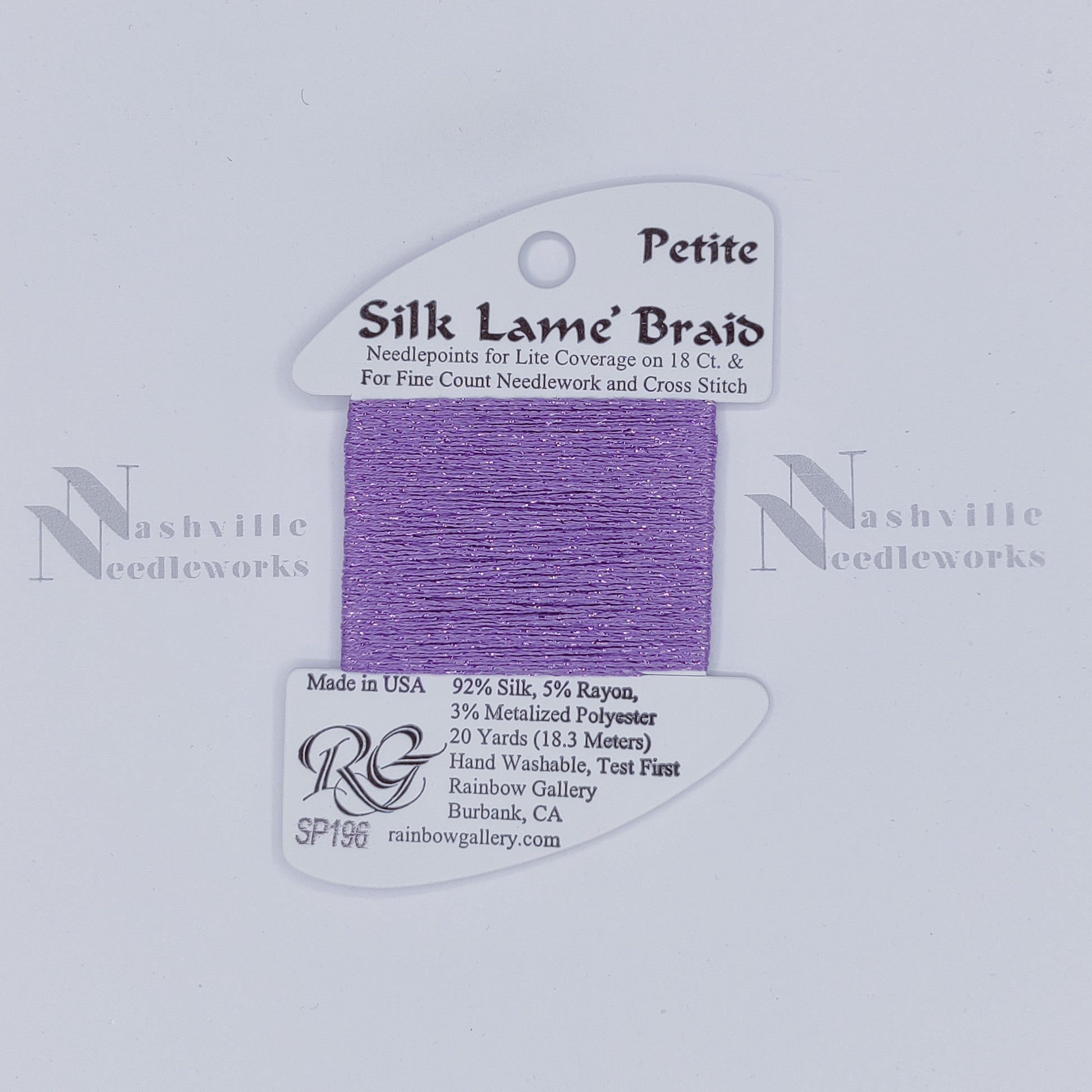 Petite Silk Lame - SP196 Orchid Mist