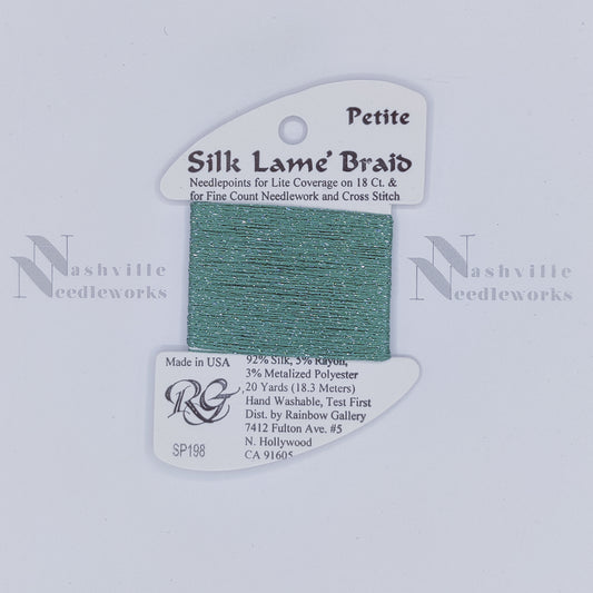 Petite Silk Lame - SP198 Wasabi