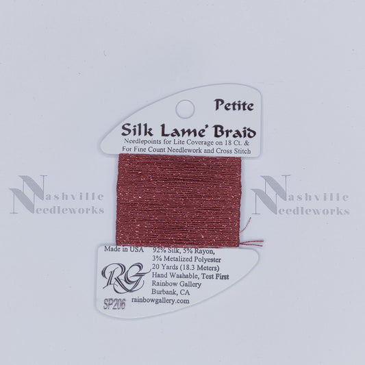 Petite Silk Lame - SP206 Nostalgia Rose