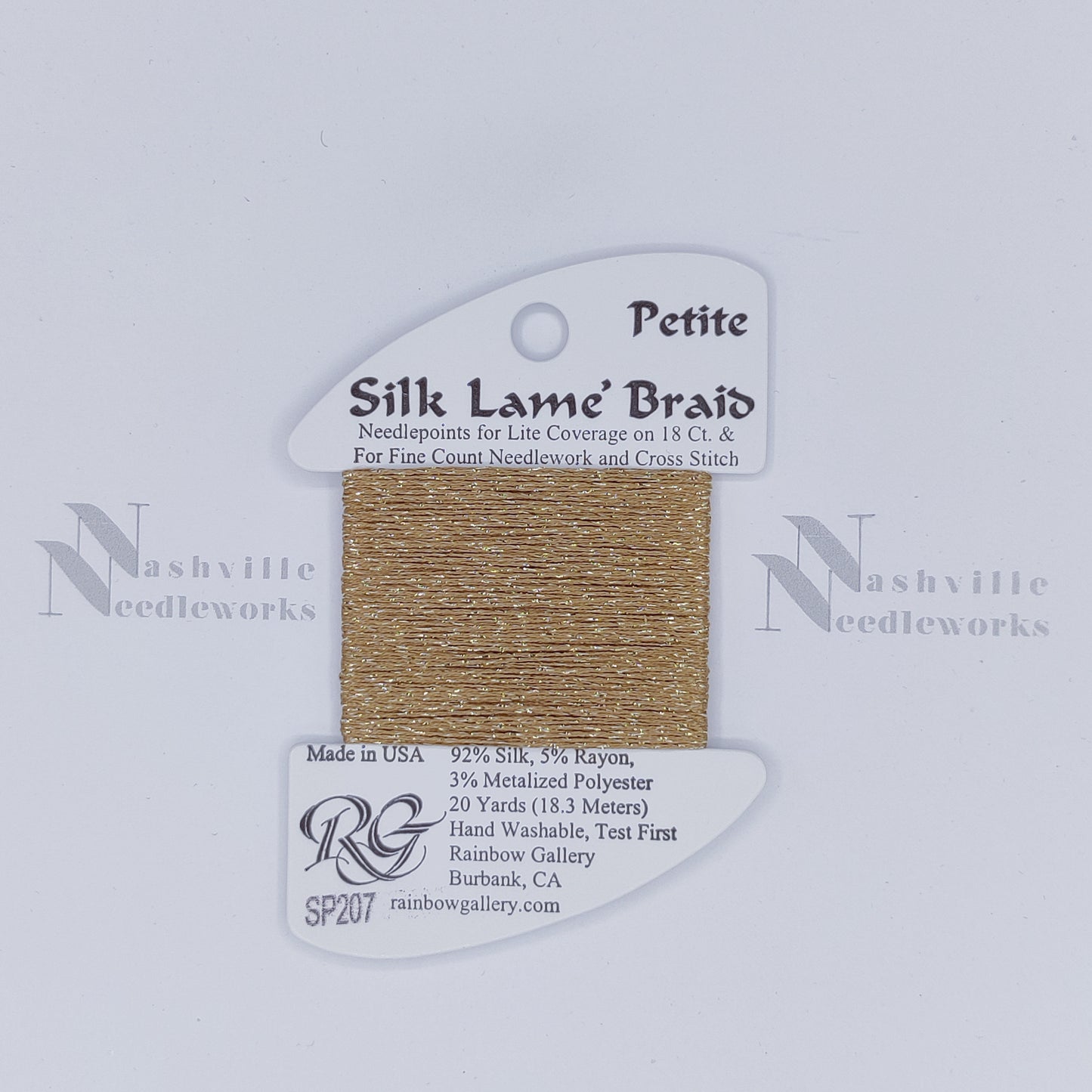 Petite Silk Lame - SP207 Prairie Dust
