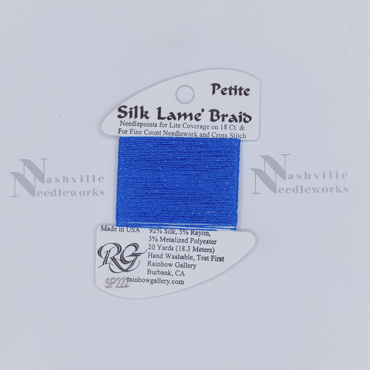 Petite Silk Lame - SP222 Brilliant Blue