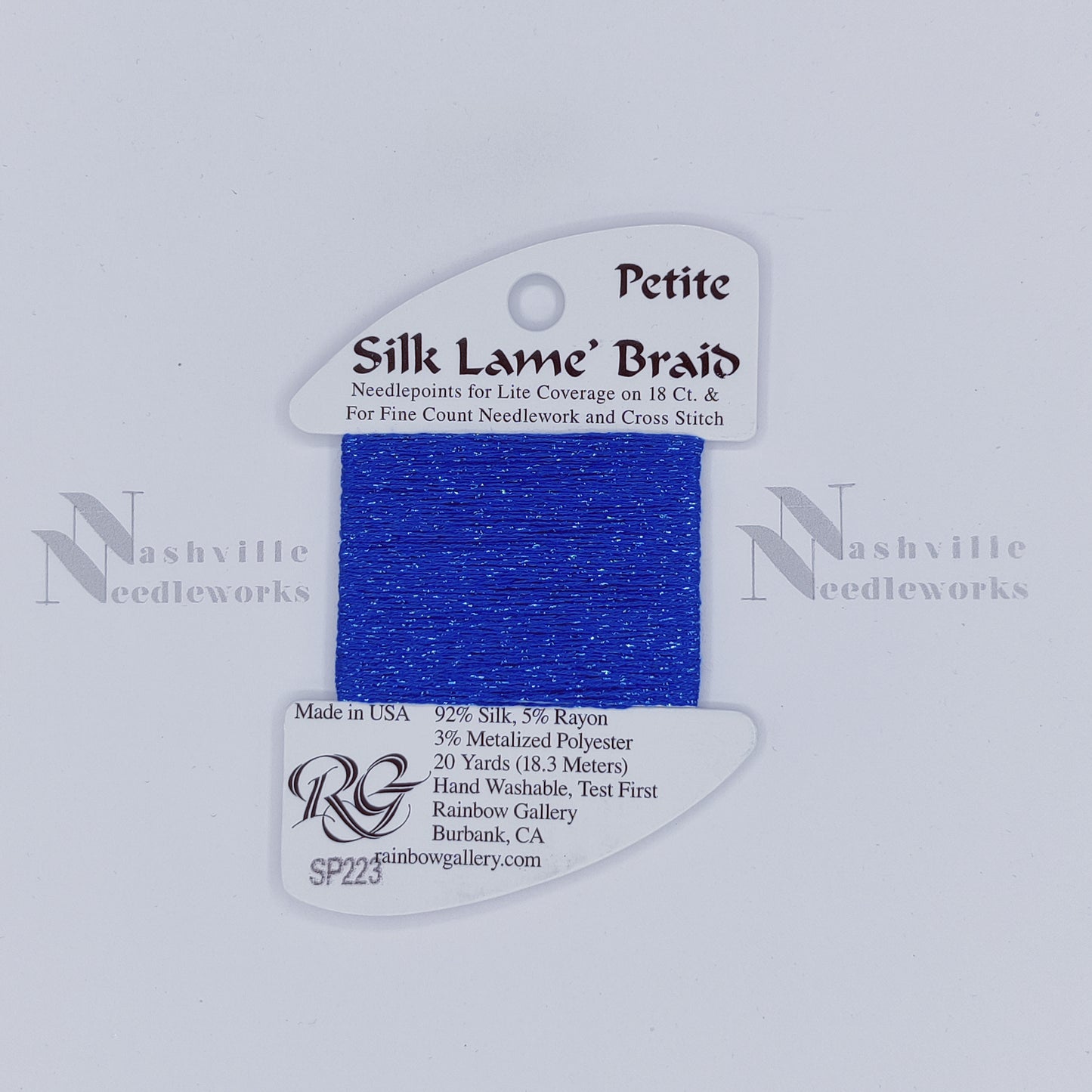 Petite Silk Lame - SP223 Crystal Blue