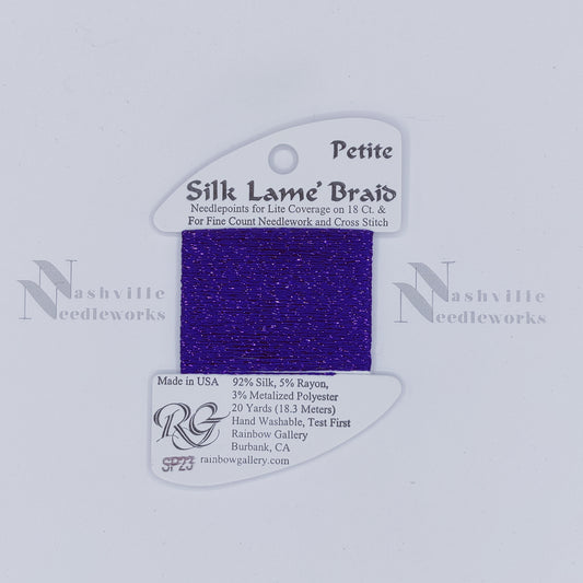 Petite Silk Lame - SP23 Dark Lavender