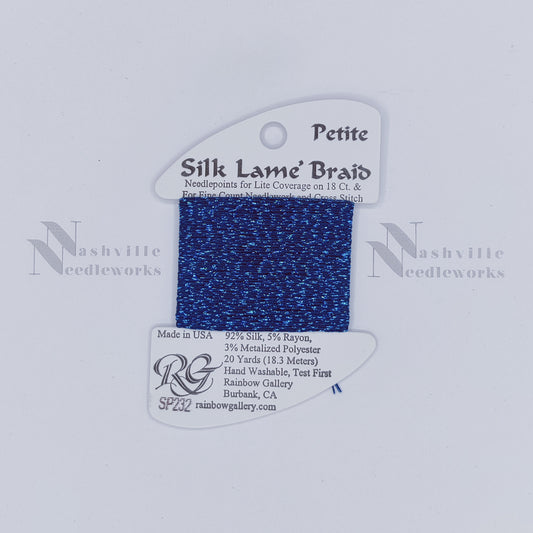 Petite Silk Lame - SP232 Maui Blue