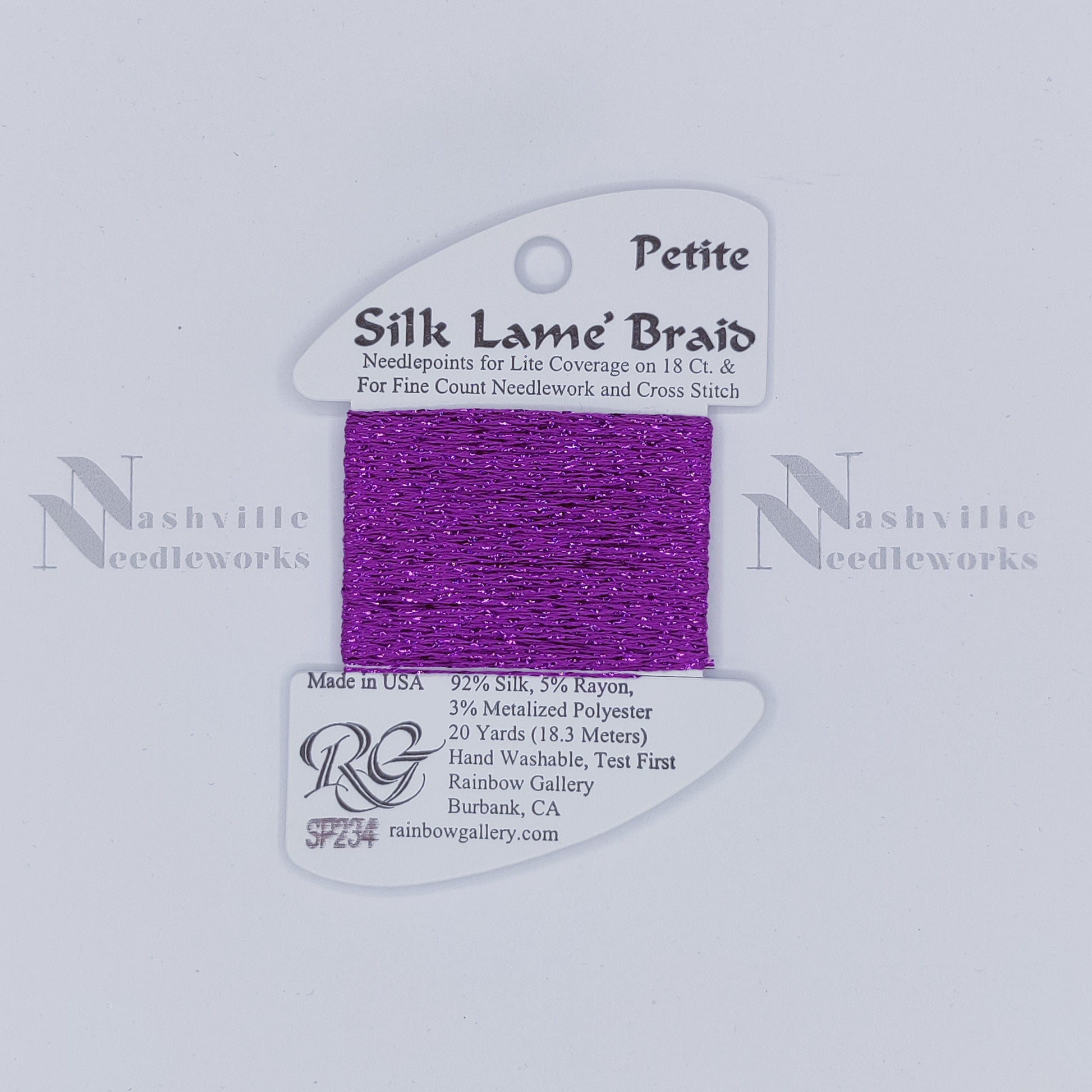 Petite Silk Lame - SP234 Striking Purple