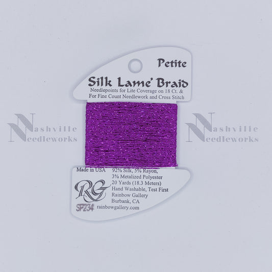 Petite Silk Lame - SP234 Striking Purple