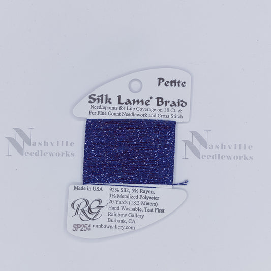 Petite Silk Lame - SP254 Deep Periwinkle