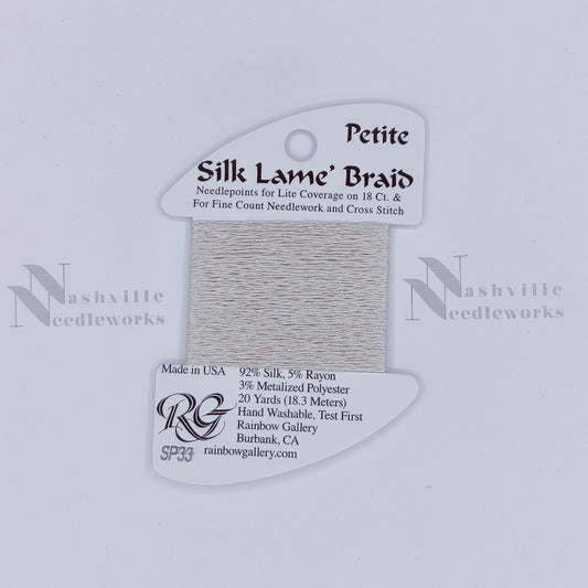 Petite Silk Lame - SP33 Eggshell