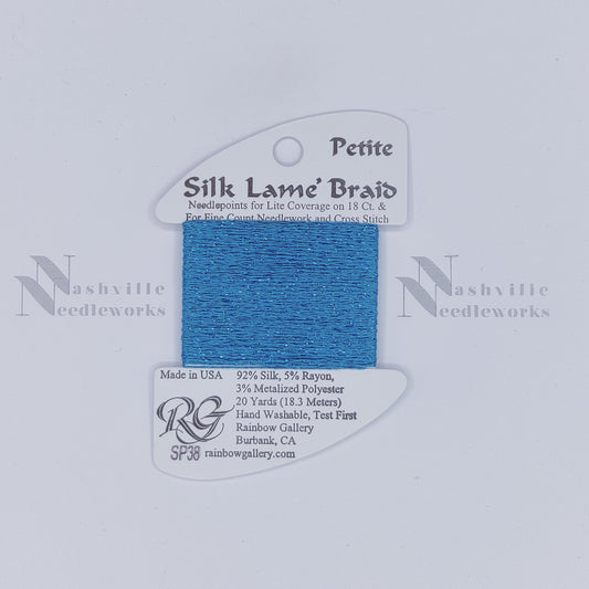 Petite Silk Lame - SP38 Caribbean