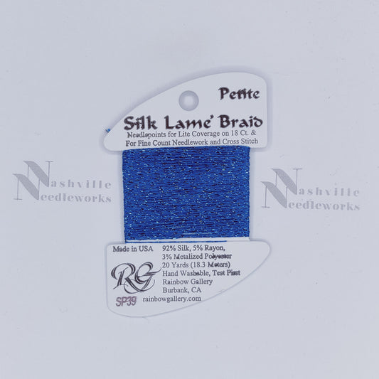 Petite Silk Lame - SP39 Lagoon