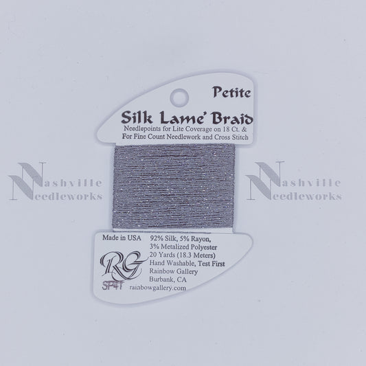 Petite Silk Lame - SP41 Pewter
