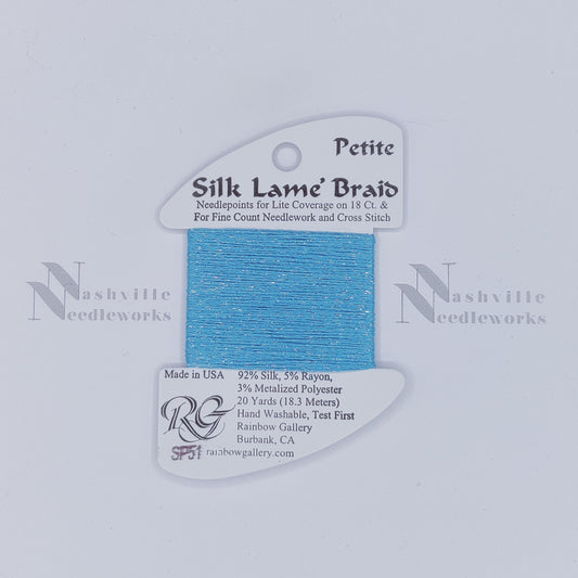 Petite Silk Lame - SP51 Turquoise