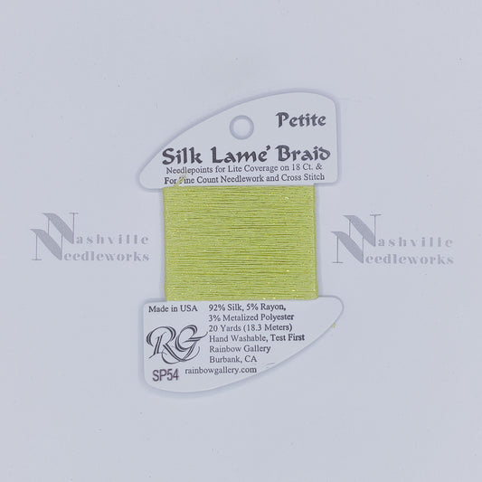 Petite Silk Lame - SP54 Lite Avocado