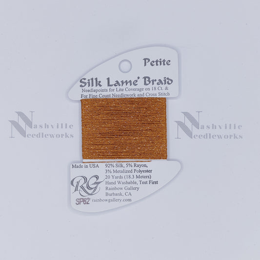 Petite Silk Lame - SP62 Dark Sand Gold