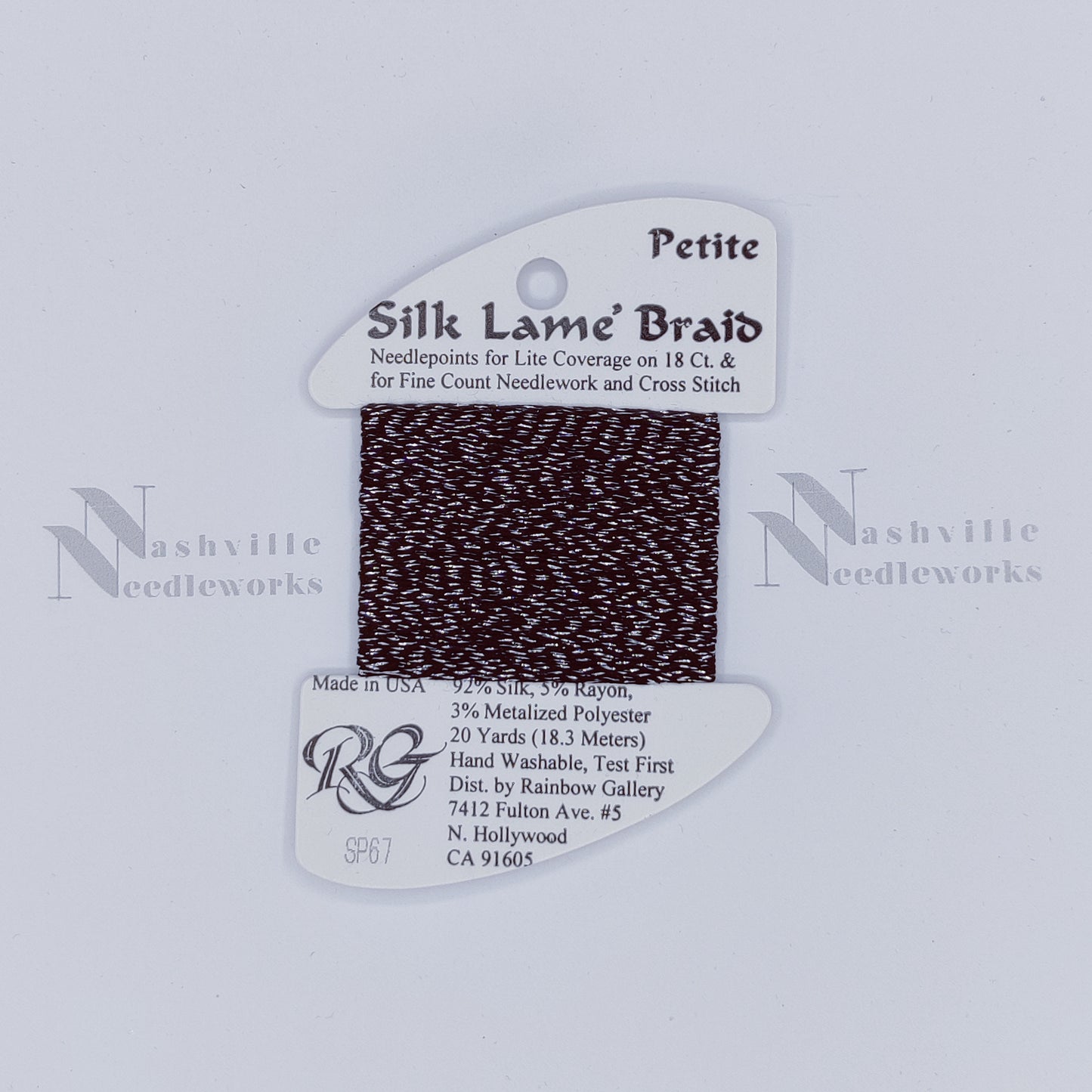Petite Silk Lame - SP67 Antique Silver