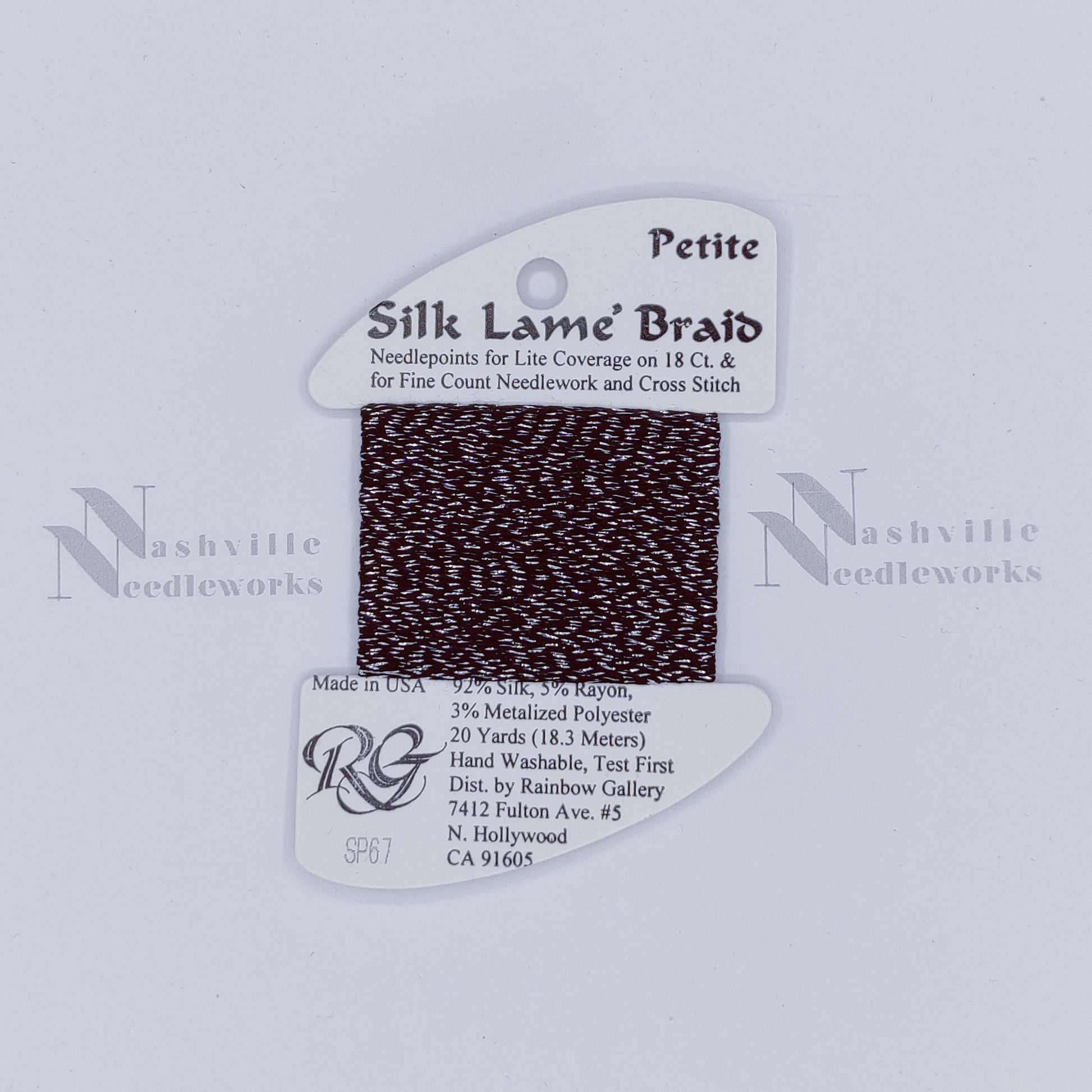 Petite Silk Lame - SP67 Antique Silver