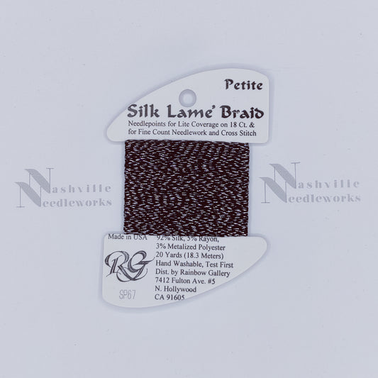 Petite Silk Lame - SP67 Antique Silver