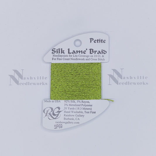 Petite Silk Lame - SP69 Med Avocado