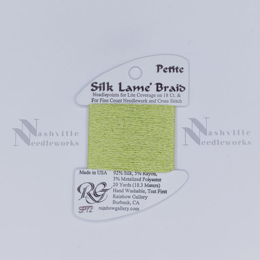 Petite Silk Lame - SP72 Lite Chartreuse