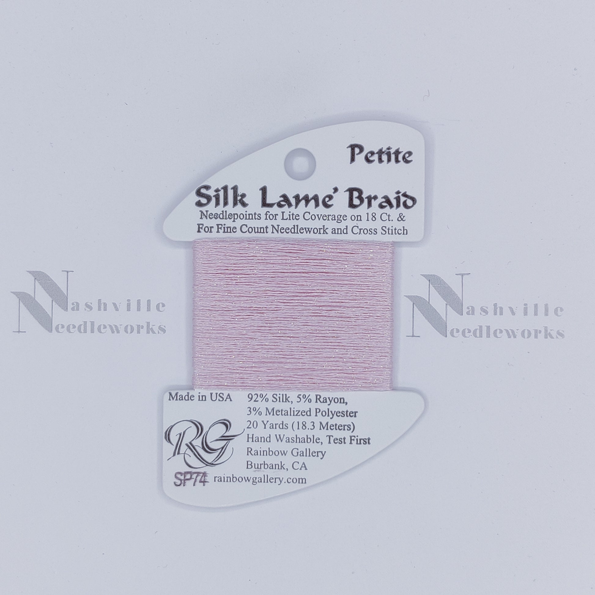 Petite Silk Lame - SP74 Pale Pink