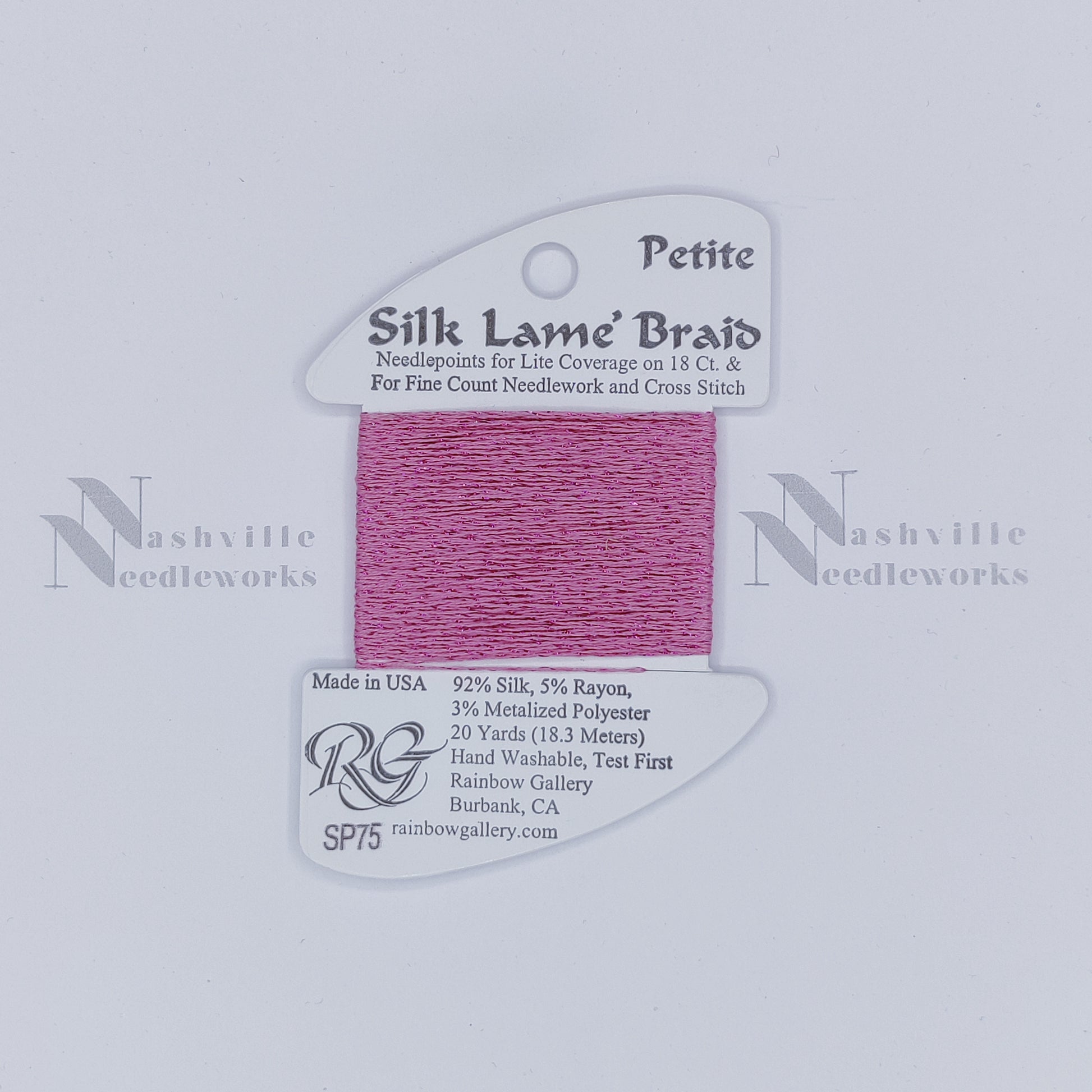 Petite Silk Lame - SP75 Wild Rose