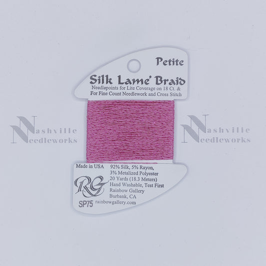 Petite Silk Lame - SP75 Wild Rose