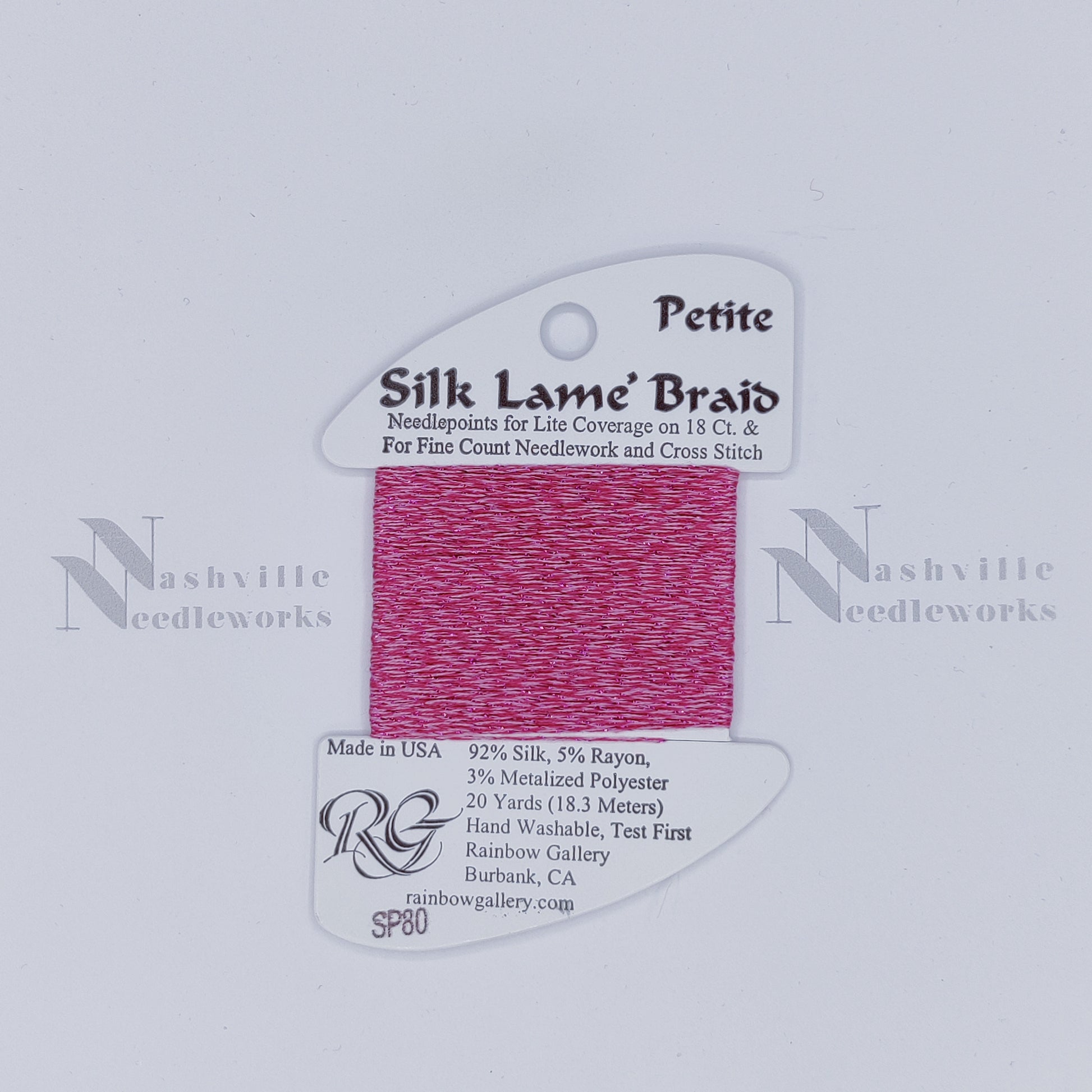 Petite Silk Lame - SP80 Pink Carnation