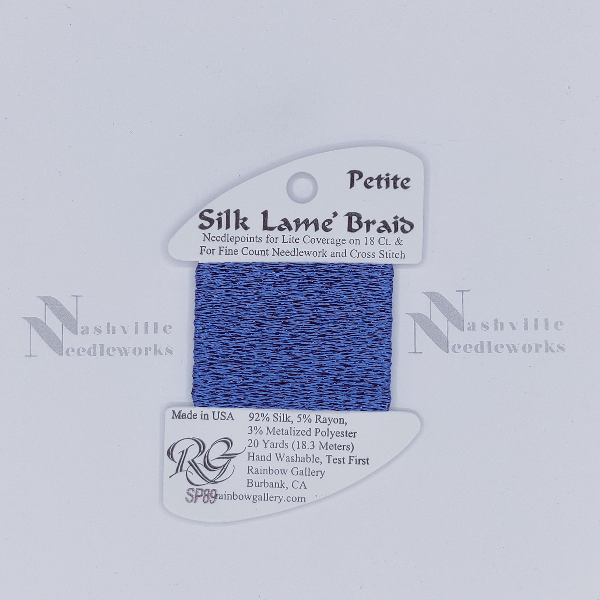 Petite Silk Lame - SP89 Blue Jeans