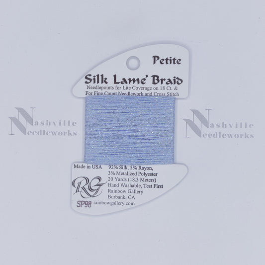 Petite Silk Lame - SP98 Pale Antique Blue