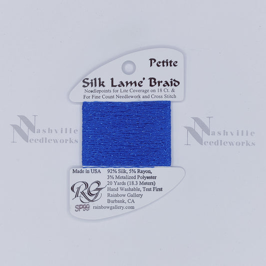 Petite Silk Lame - SP99 Classic Blue