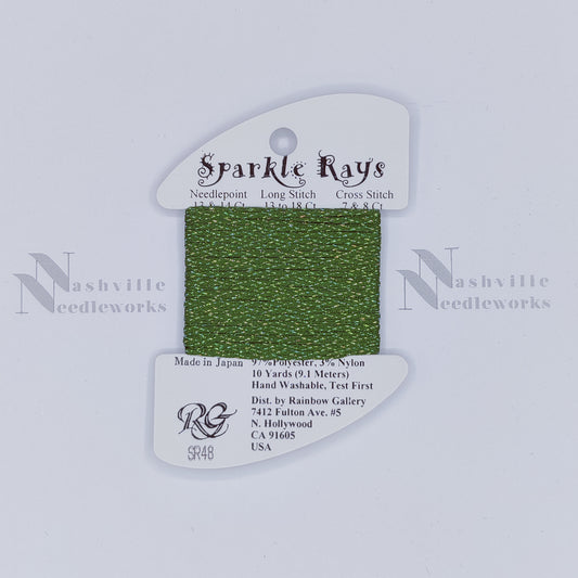 Sparkle Rays - SR48 Dk Christmas Green