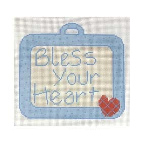CBK Needlepoint Collections Edie & Ginger Bless Your Heart SS-109