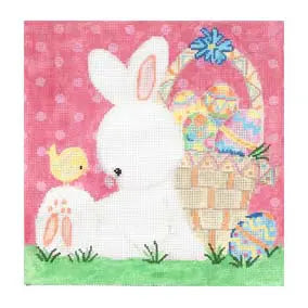 CBK Needlepoint Collections Simply Shelly Awaiting Easter SS-PL04