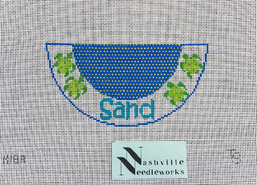 The Carolina Needlepoint Co. K18A 
Sand (3D Kiss)