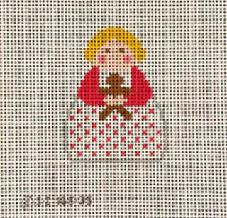 KCN Designs  SI165-35  Angel with Gingerbread Man