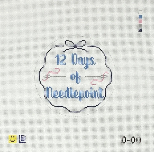 Lauren Bloch Designs D-00 12 Days of Needlepoint