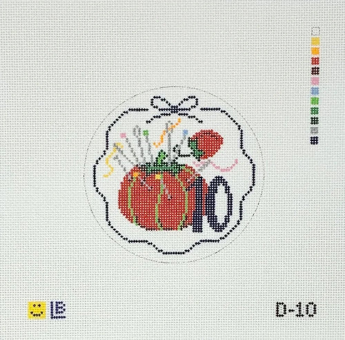 Lauren Bloch Designs D-10 12 Days Of Needlepoint-10-Needles