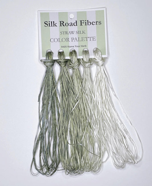Silk Straw Palette - SSP9405 Name Your Herb