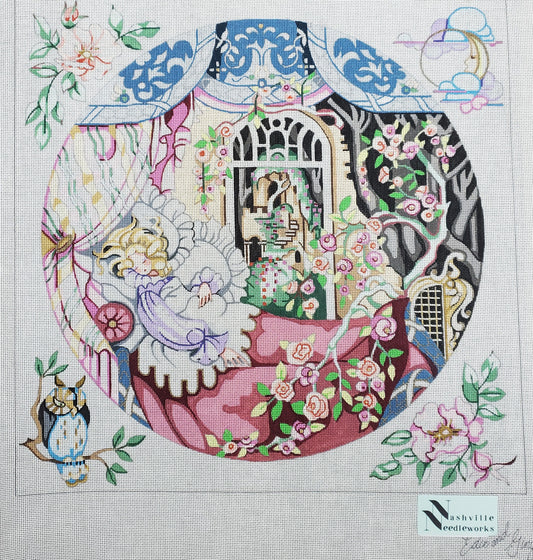 CBK Needlepoint Designs Edie and Ginger Sleeping Beauty P 168