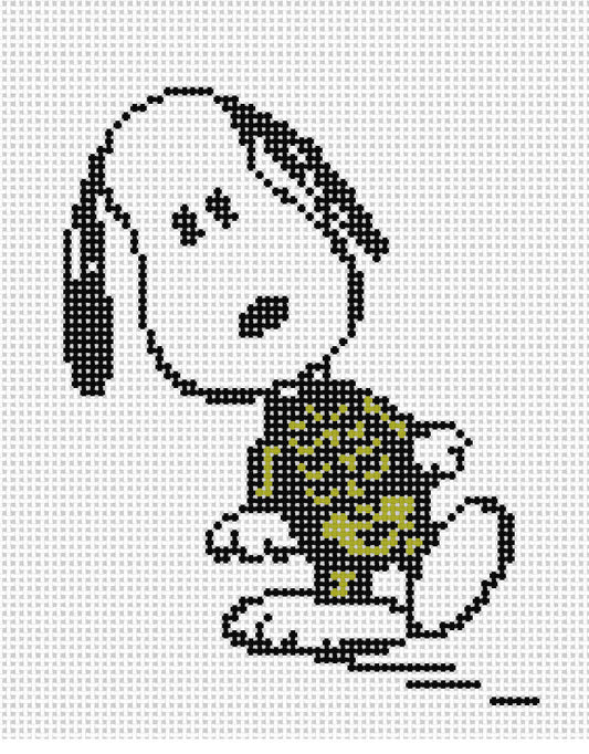 PEANUTS Halloween - Snoopy in Skeleton Costume